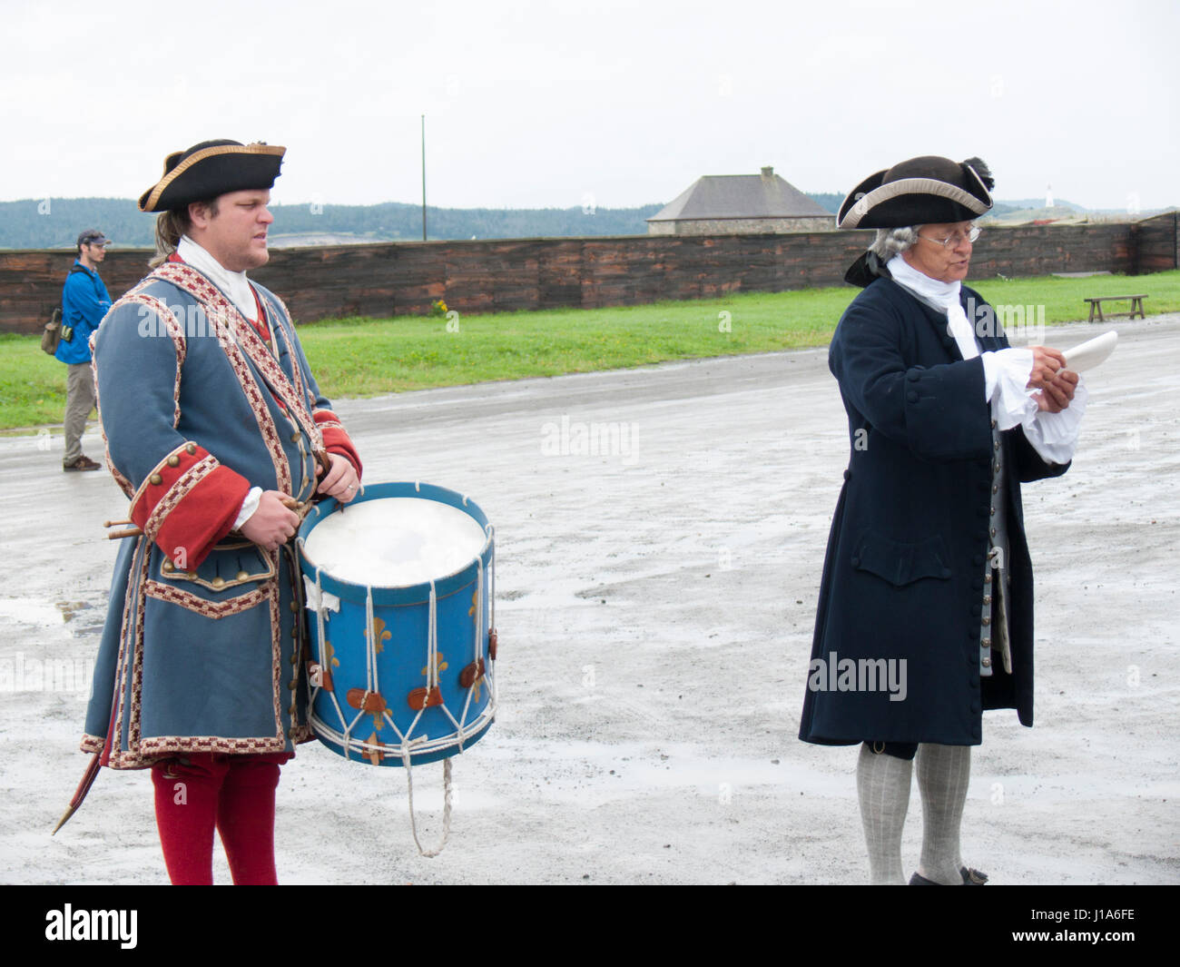 Fortress at Louisbourg Stock Photo Alamy