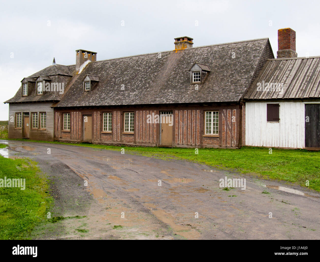 Fortress at Louisbourg Stock Photo Alamy