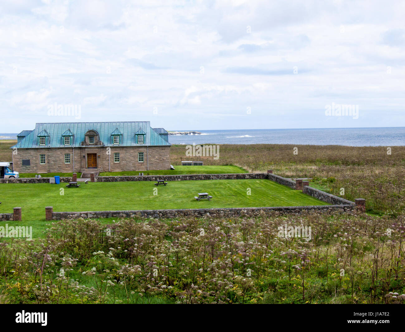 Fortress at Louisbourg Stock Photo - Alamy