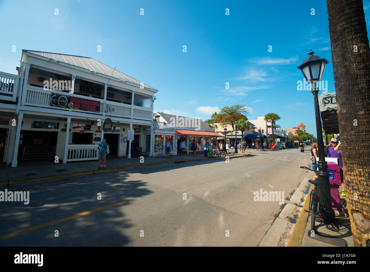 key west nautical stores Stock Photo