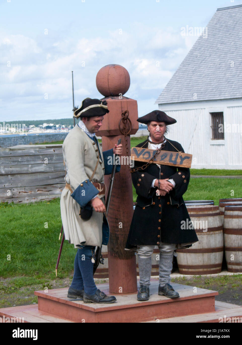 Fortress at Louisbourg Stock Photo Alamy