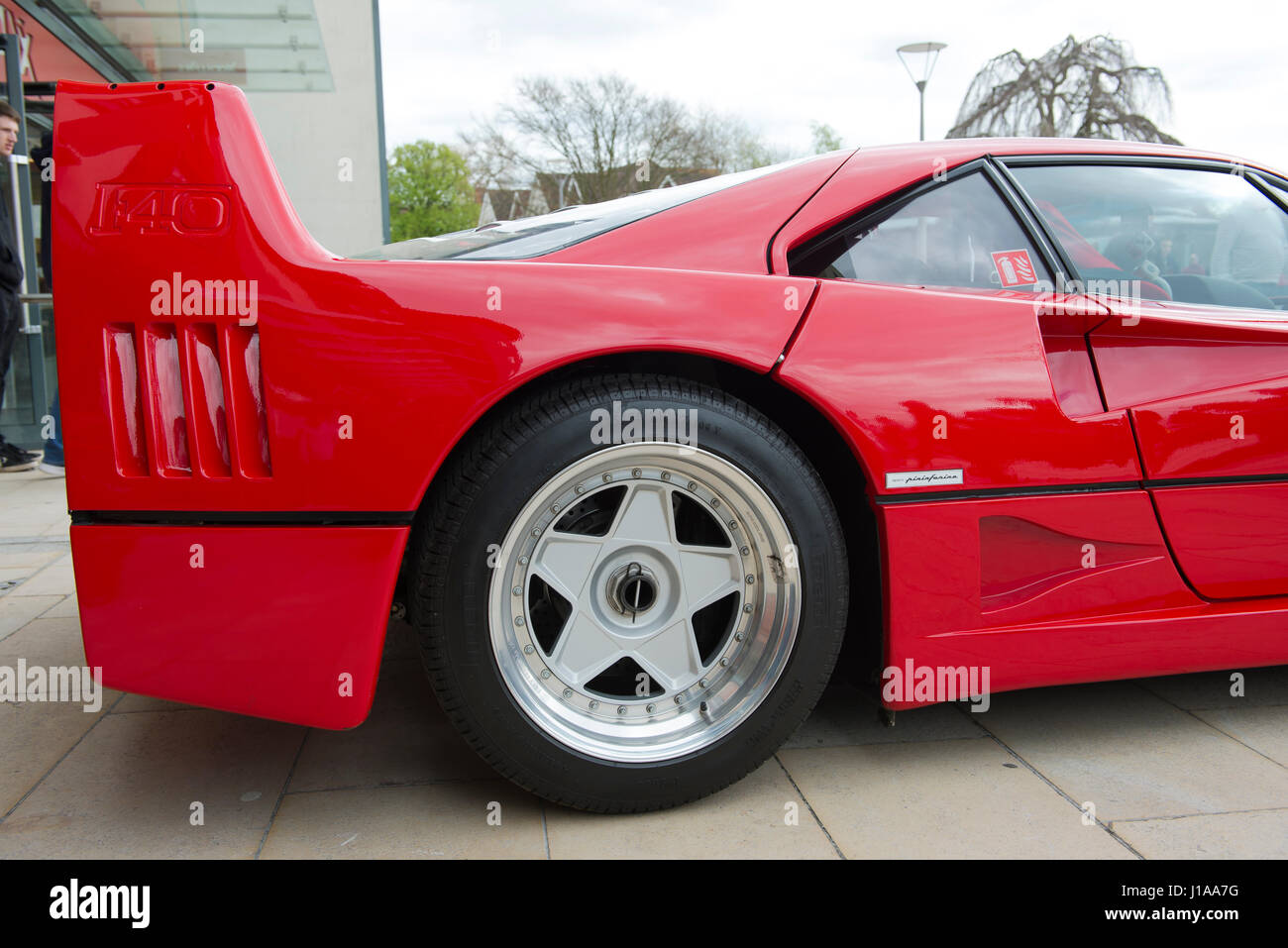 Side view of ferrari hi-res stock photography and images - Alamy