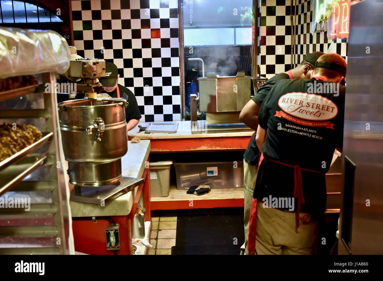 charleston south carolina woman making candy at savannahs candy kitchen of charleston - Savannahs Candy Kitchen charleston south carolina woman making candy at savannahs candy kitchen of charleston - Savannahs Candy Kitchen