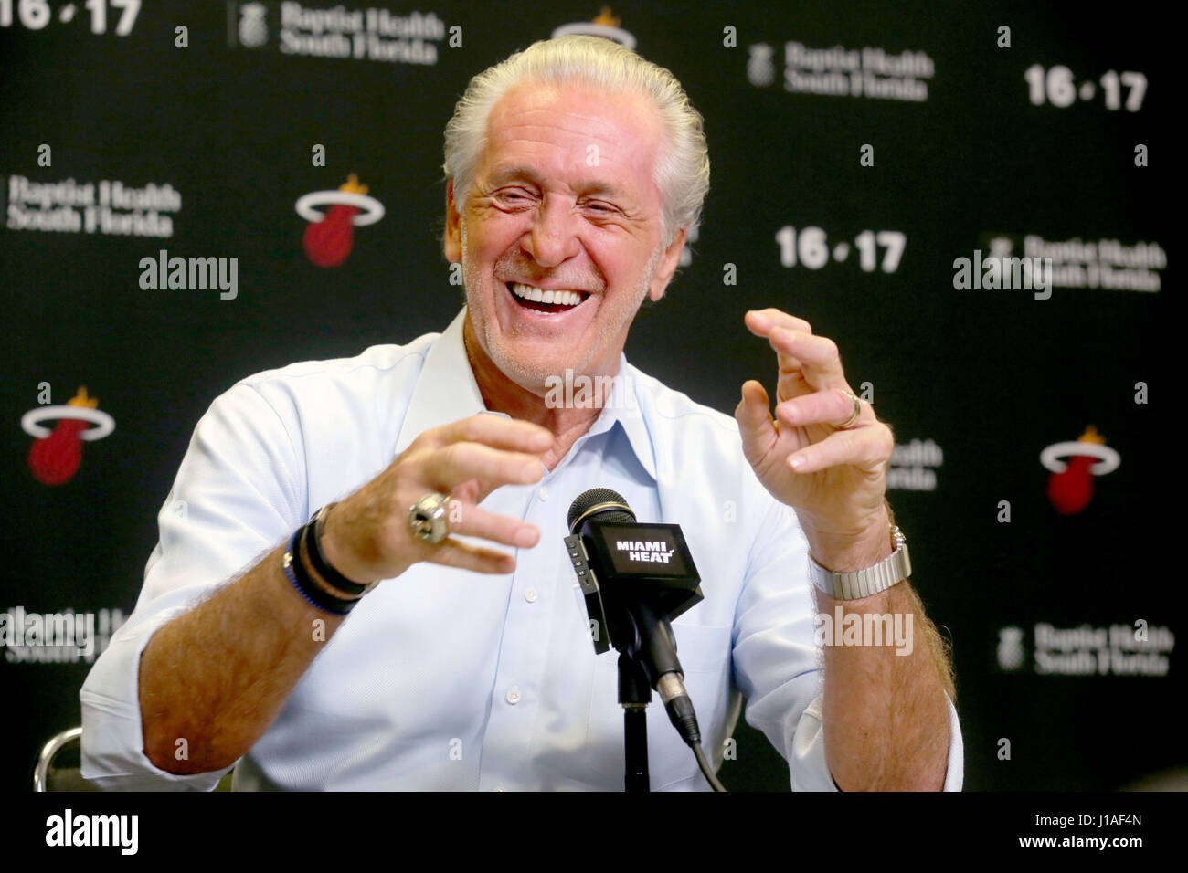 Pat Riley Miami High Resolution Stock Photography And Images - Alamy