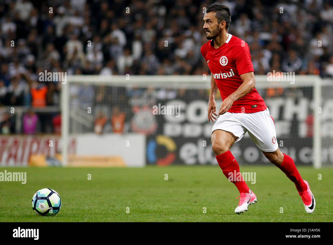 Sao Paulo Sp 19 04 2017 Corinthians X Internacional Uendel During The Match Between Corinthians And Internacional Held At The Arena Corinthians East Zone Of Sao Paulo The Match Is Valid For