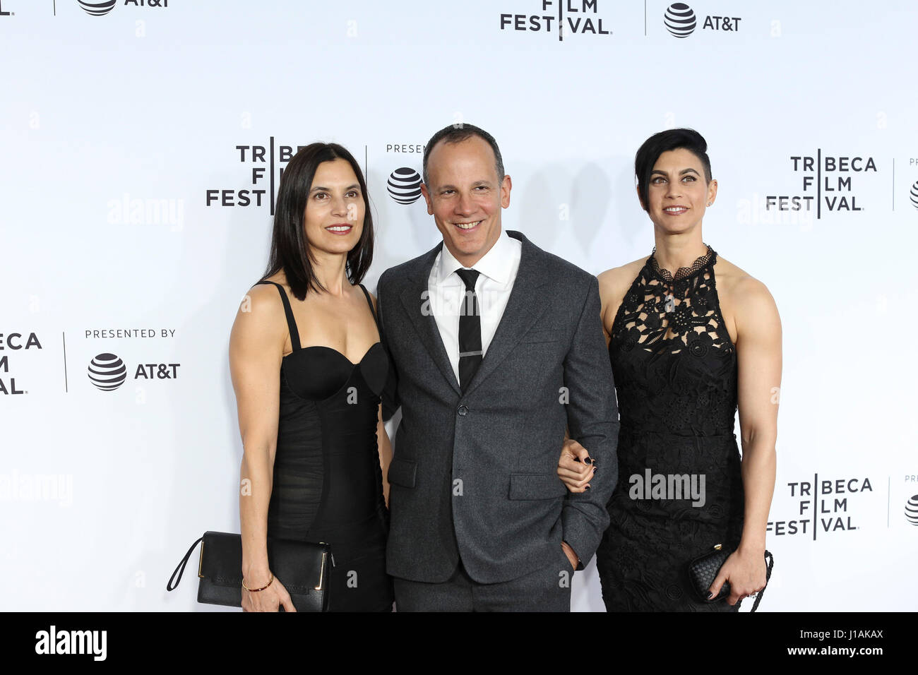 New York, USA. 19th April, 2017. Tribeca CEO Adrew Essex arrives at the 2017 Tribeca Film Festival Opening Night, Clive Davis: The Soundtrack Of Our Lives Credit: The Photo Access/Alamy Live News Stock Photo