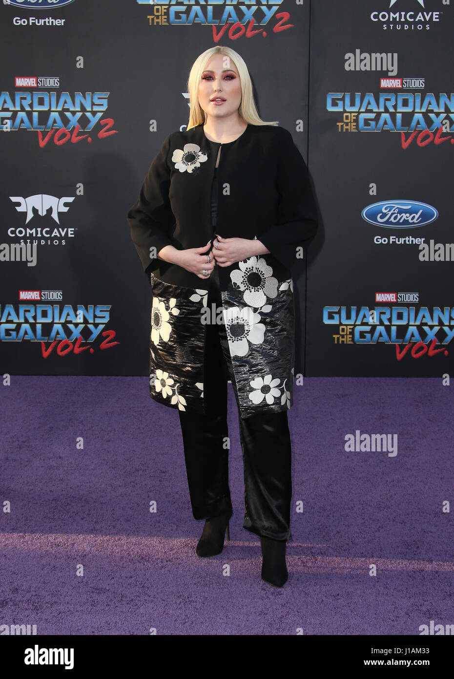 Hollywood, Ca. 19th Apr, 2017. Hayley Hasselhoff, At Premiere Of Disney And Marvel's 'Guardians Of The Galaxy Vol. 2' At The Dolby Theatre In California on April 19, 2017. Credit: Fs/Media Punch/Alamy Live News Stock Photo