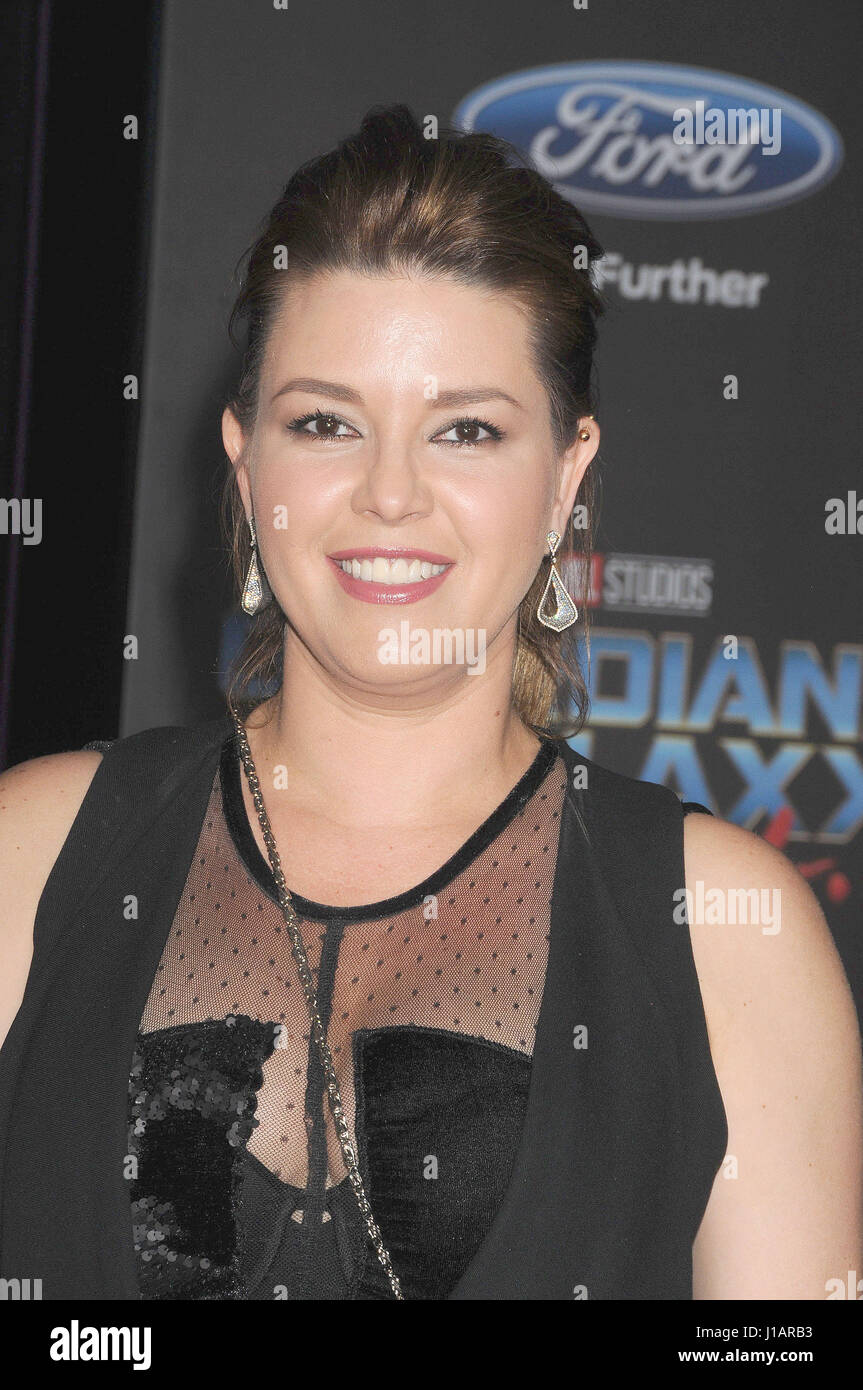 Los Angeles, California, USA. 19th Apr, 2017.  Actress ALICIA MACHADO at the ''Guardians of the Galaxy Vol 2'' Premiere held at the El Capitan Theate, Hollywood, Los Angeles Credit: Paul Fenton/ZUMA Wire/Alamy Live News Stock Photo