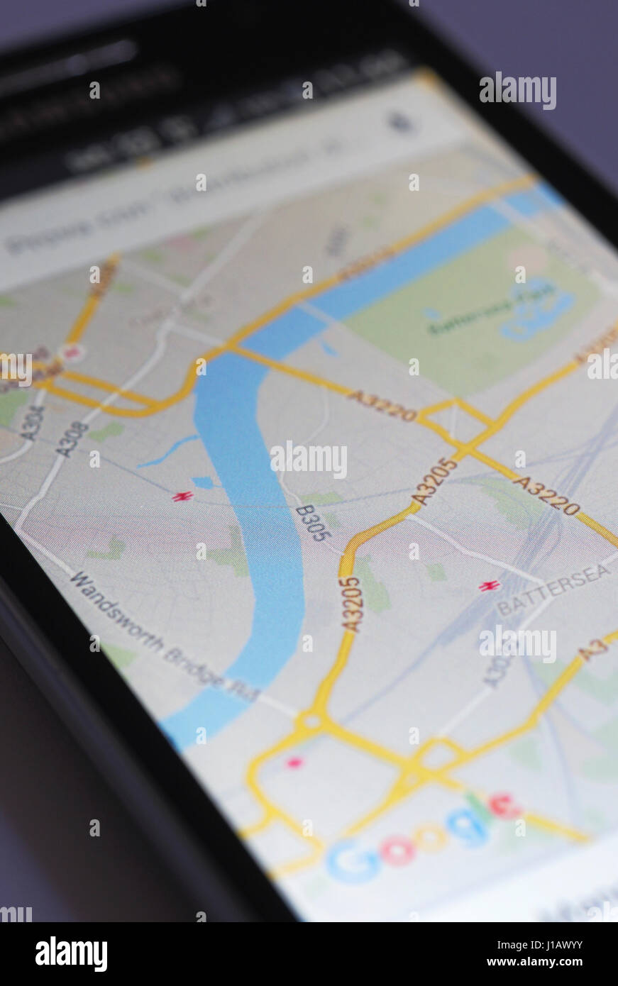 Google map london hires stock photography and images Alamy