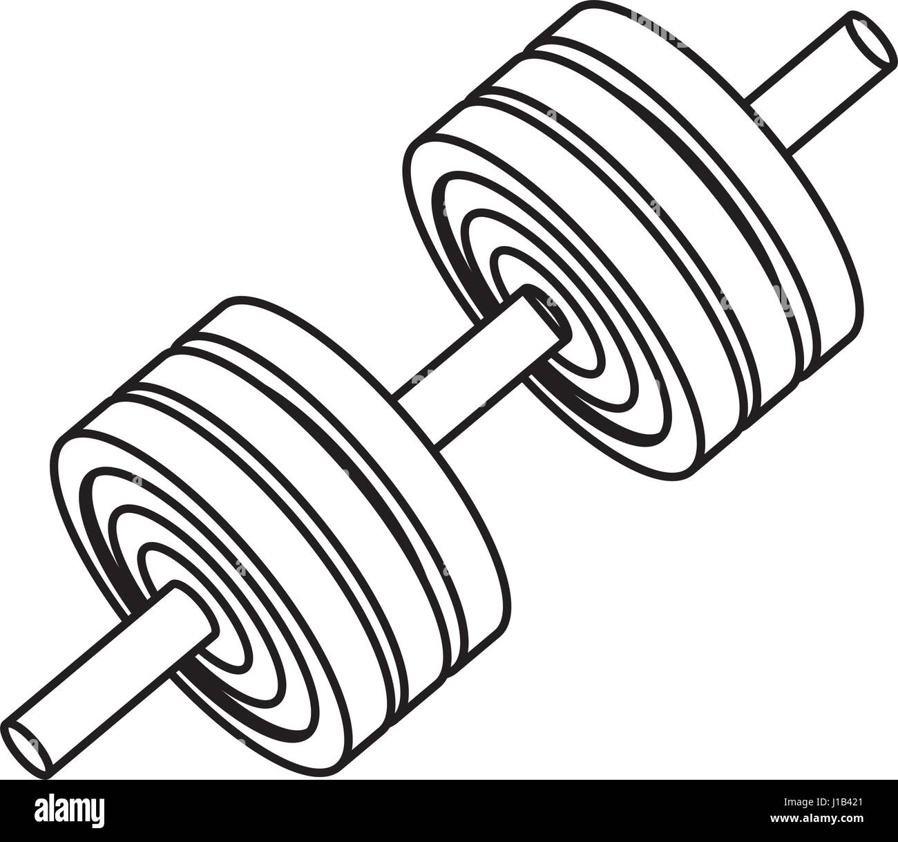 Gym and fitness equipment Stock Vector Image & Art Alamy
