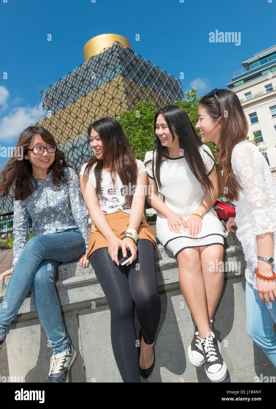 International Chinese University students Stock Photo - Alamy