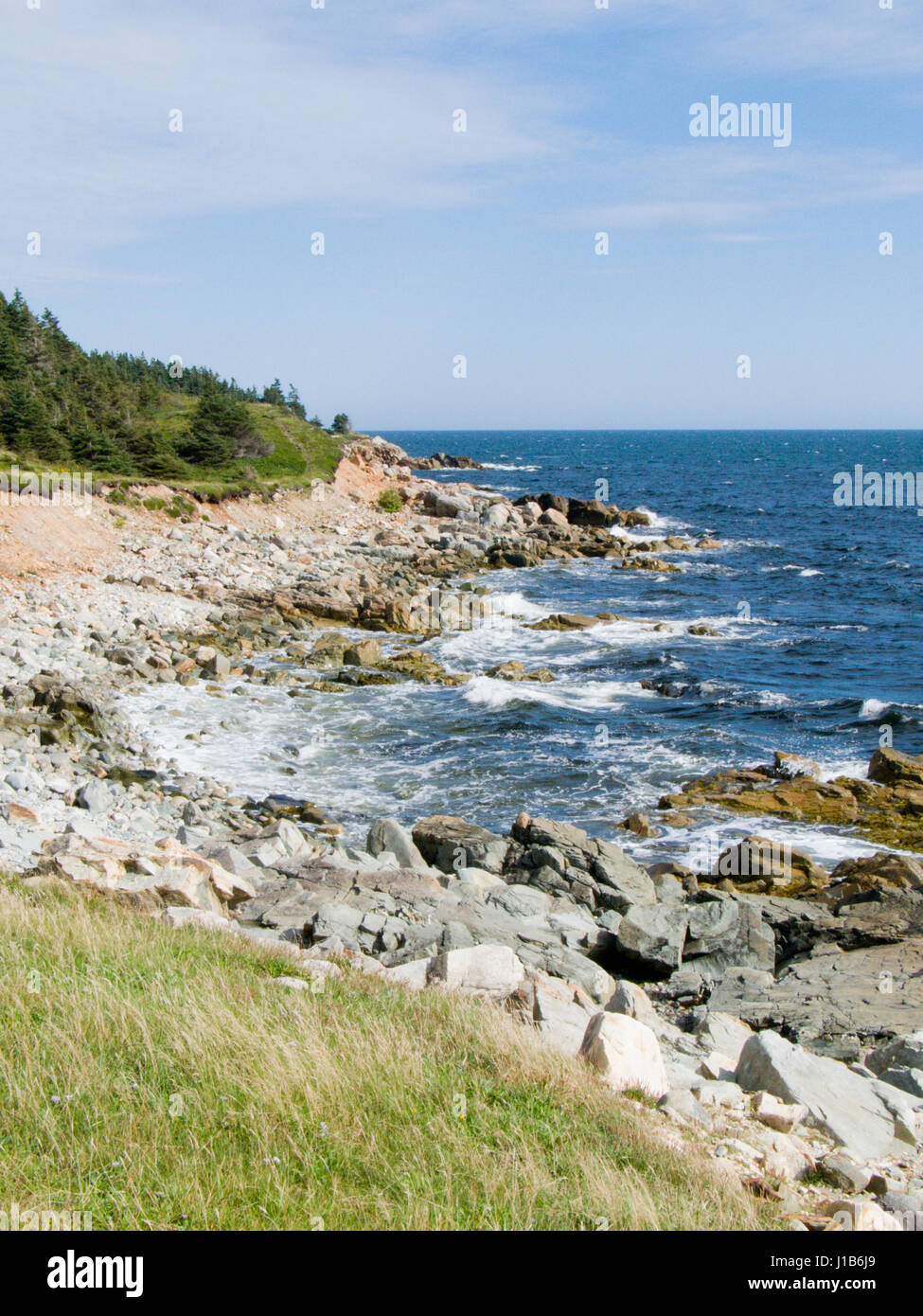 Landing Bay Cape Breton Stock Photo Alamy