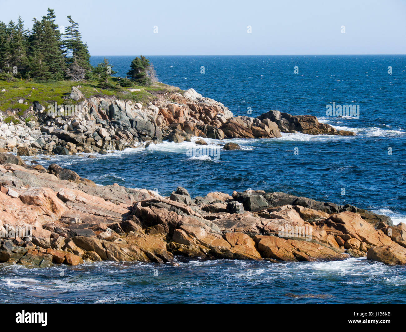Landing Bay Cape Breton Stock Photo Alamy