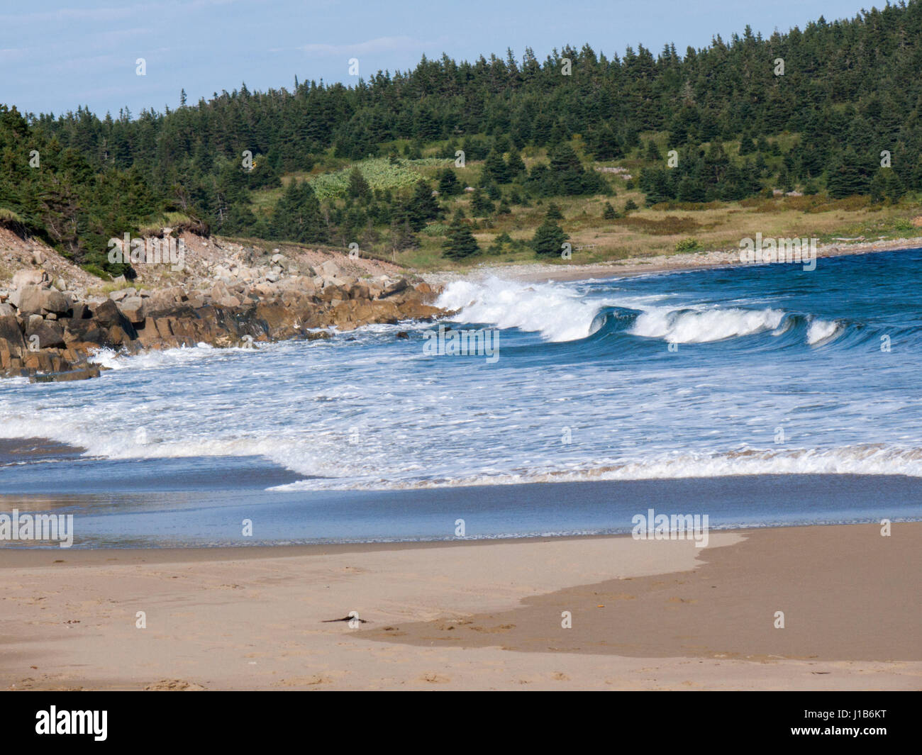 Landing Bay Cape Breton Stock Photo Alamy