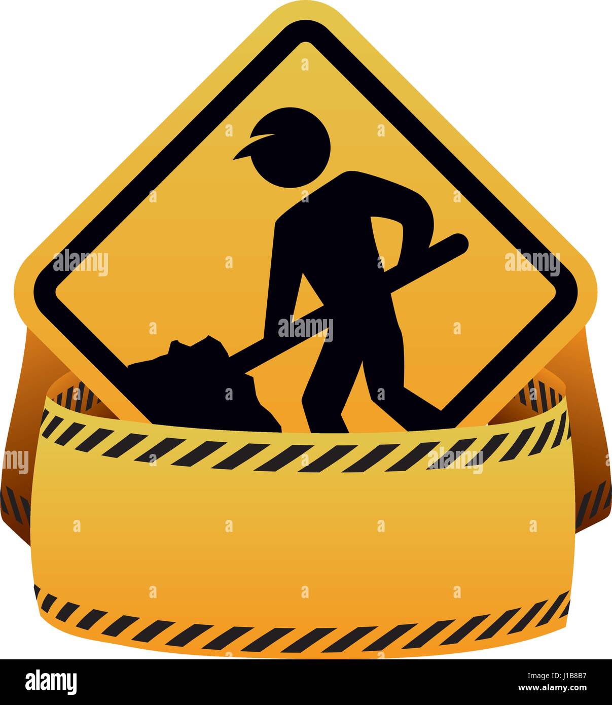 Under construction road sign Stock Vector Image & Art - Alamy