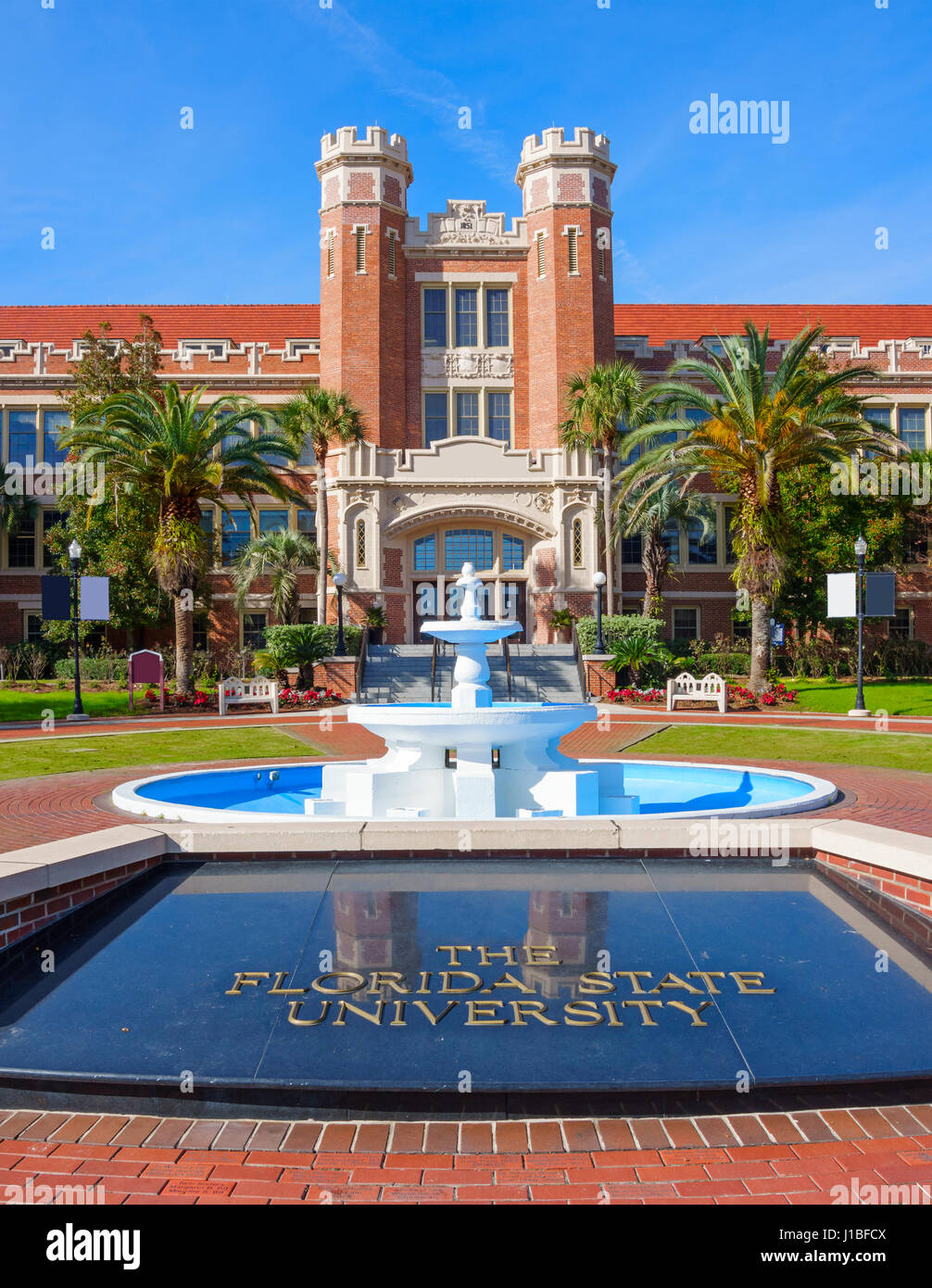 Westcott Building on the Florida State University campus in Tallahassee, Florida, USA. Florida State U is a public university. Stock Photo