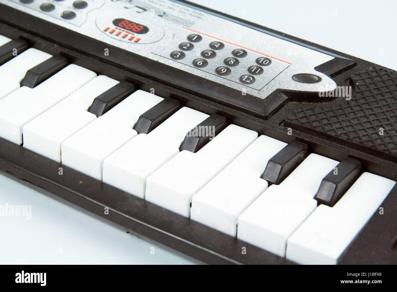 Synthesizer toy. Kids instrument Stock Photo Alamy