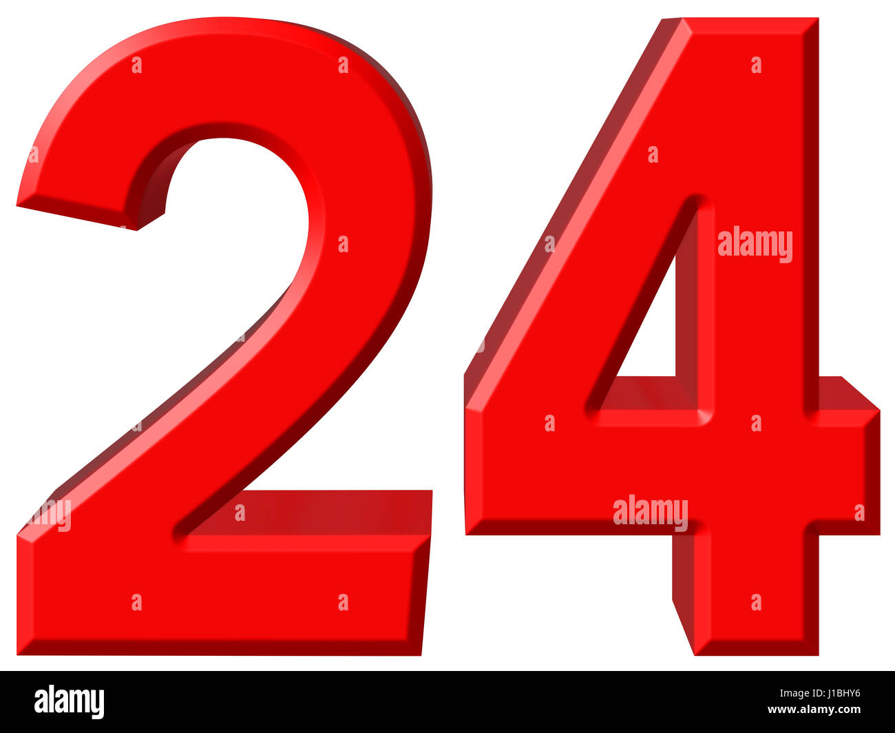 24 24 Number Balloon Pink 24652373 PNG main image 2