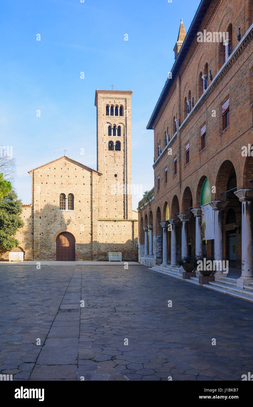 The Basilica of San Francesco in Ravenna, Emilia-Romagna, Italy Stock Photo