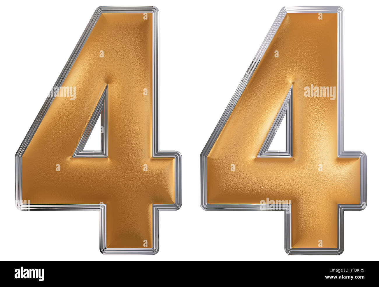 Number 44 forty four hi-res stock photography and images - Alamy