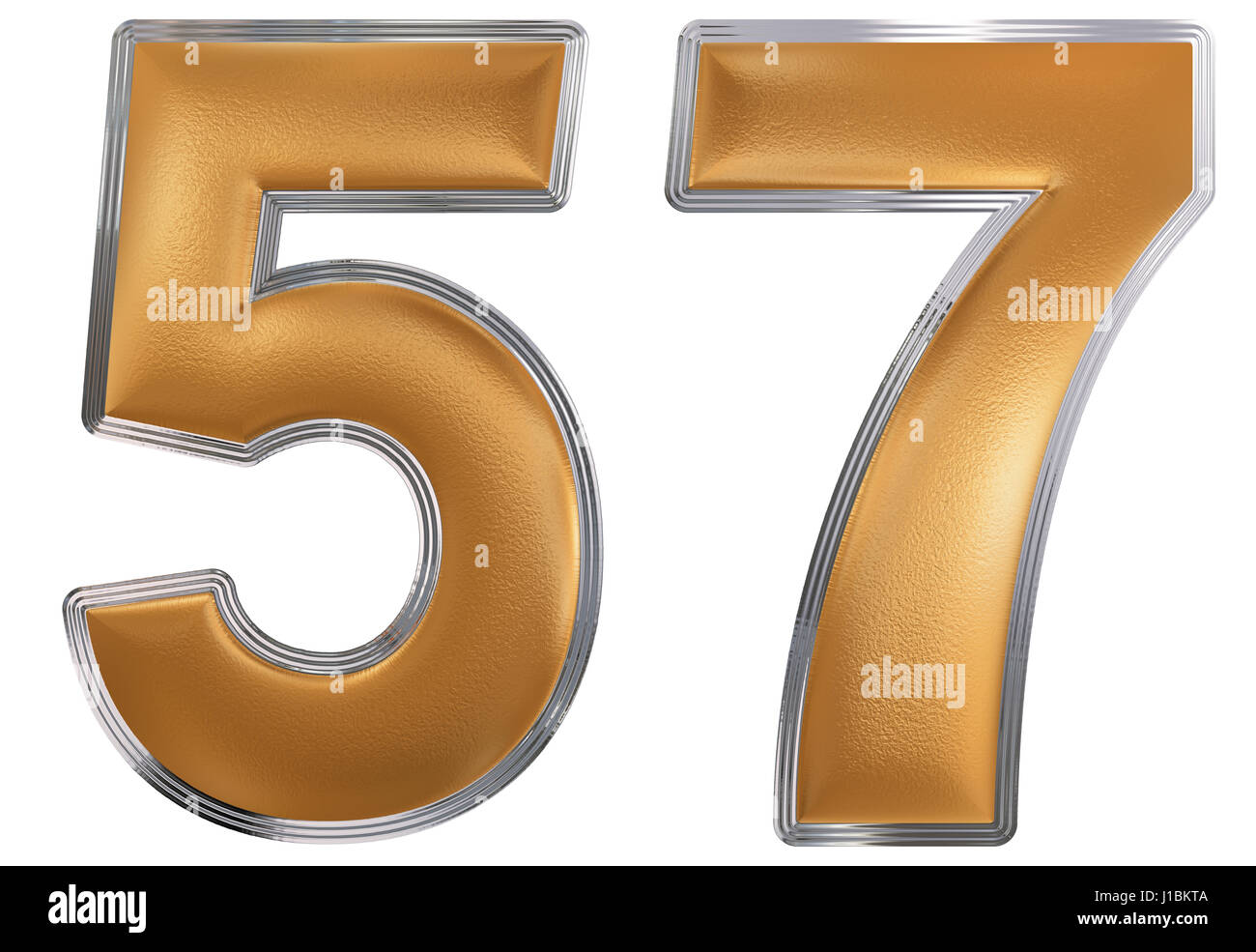 Number 57 Cut Out Stock Images & Pictures - Alamy