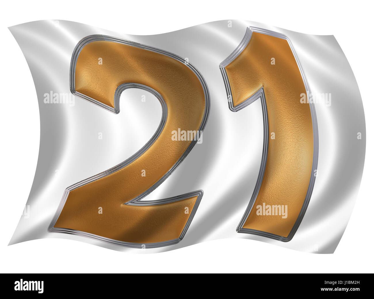 3d number 21 gold Cut Out Stock Images \u0026 Pictures - Alamy, image size:1300x1042