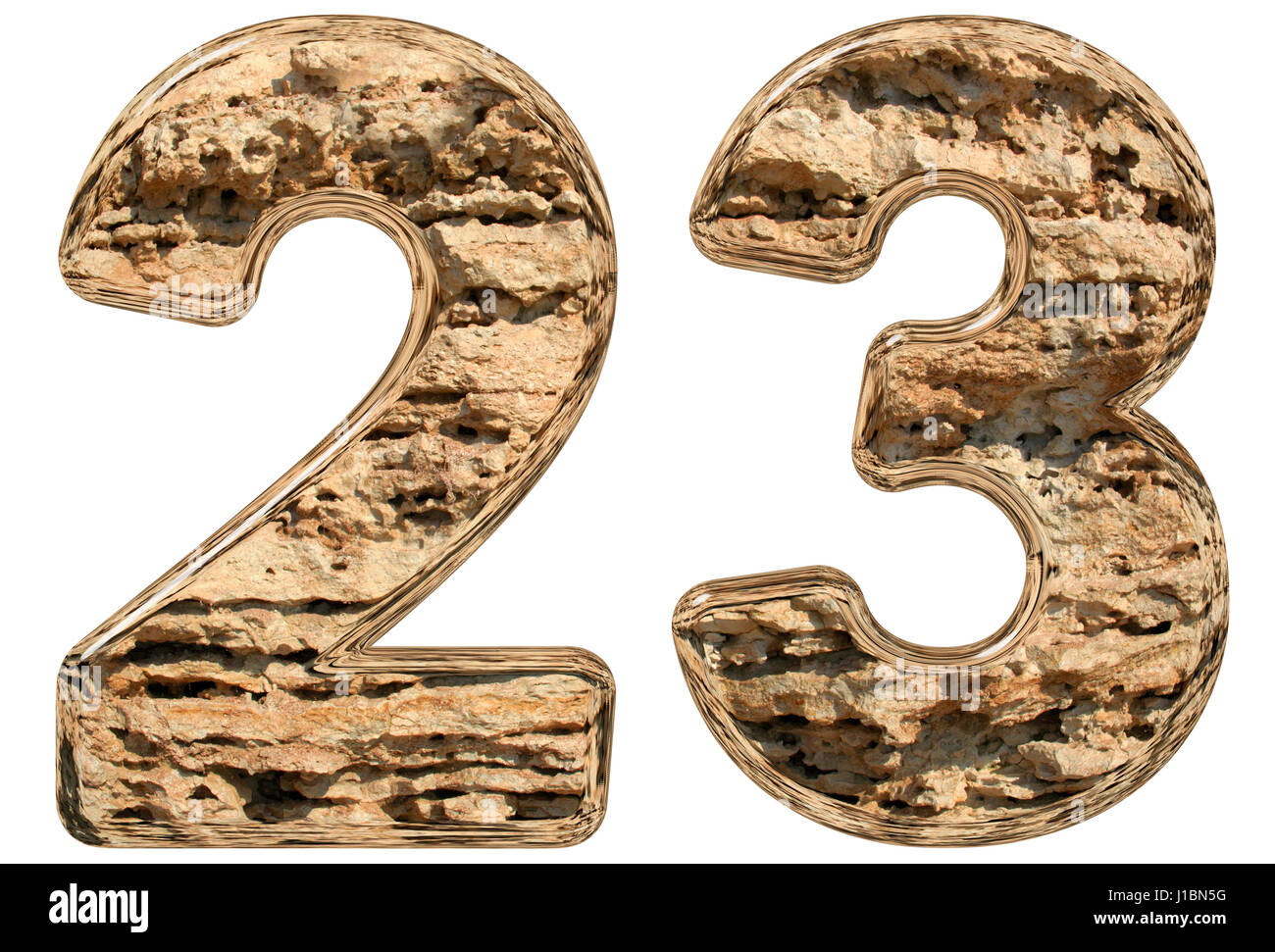 Цифры 23