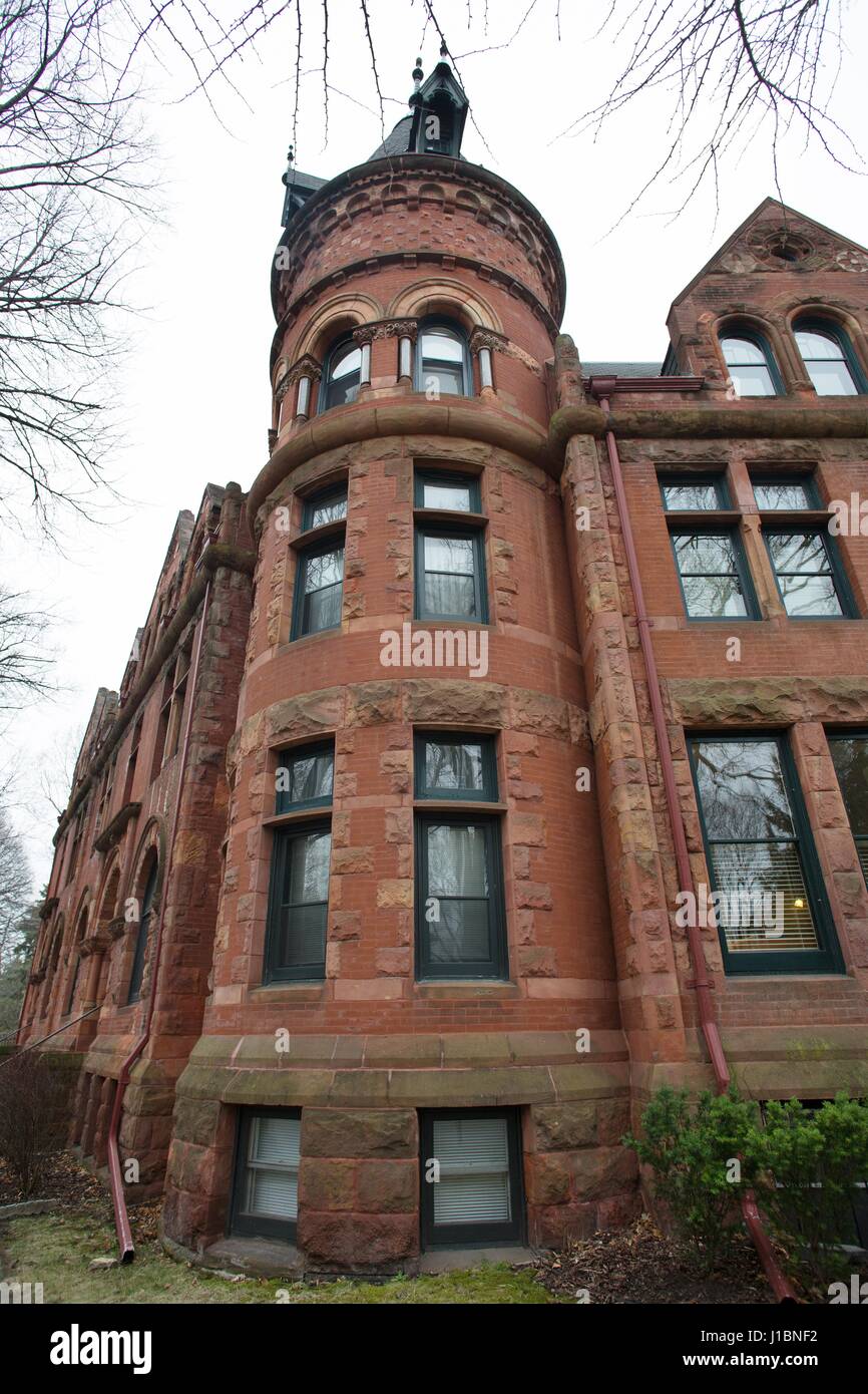 A house in St. Paul, Minnesota where author F. Scott Fitzgerald once