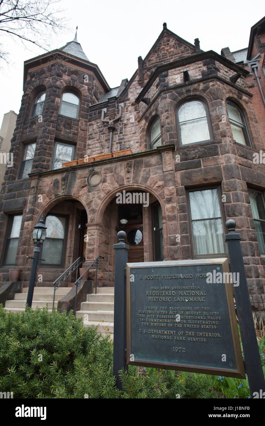 The Home In St Paul Minnesota Where Author F Scott Fitzgerald