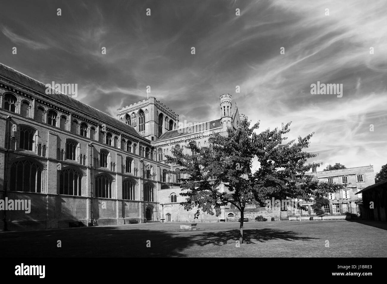 Peterborough landmarks Black and White Stock Photos & Images Alamy