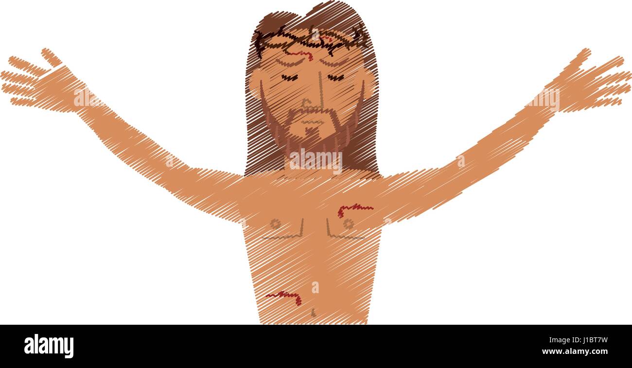 drawing jesus christ resurrection design Stock Vector Image & Art Alamy