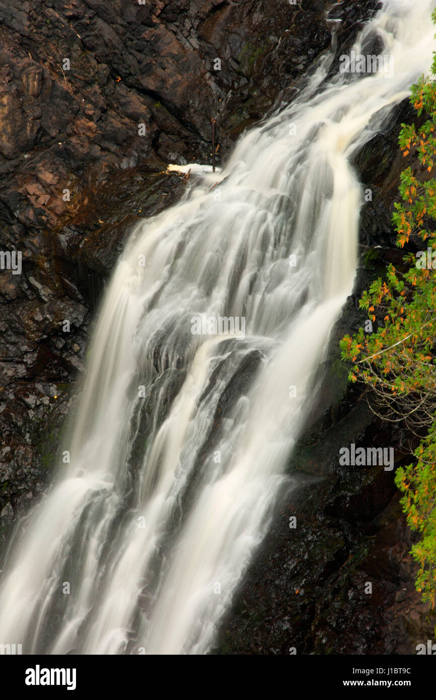 Big Manitou Falls, Pattison State Park, Wisconsin Stock Photo Alamy