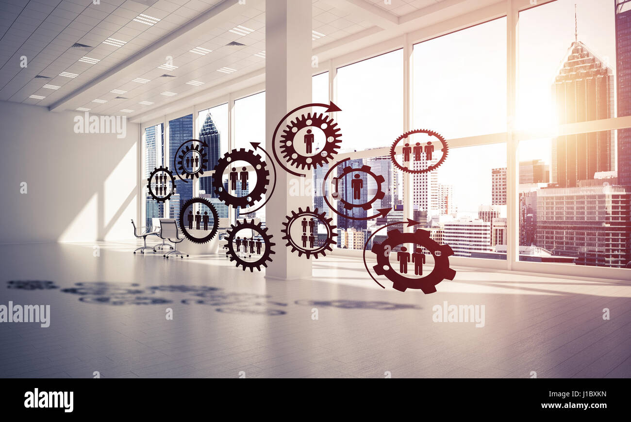 Networking and wireless connection as concept for effective mode Stock ...