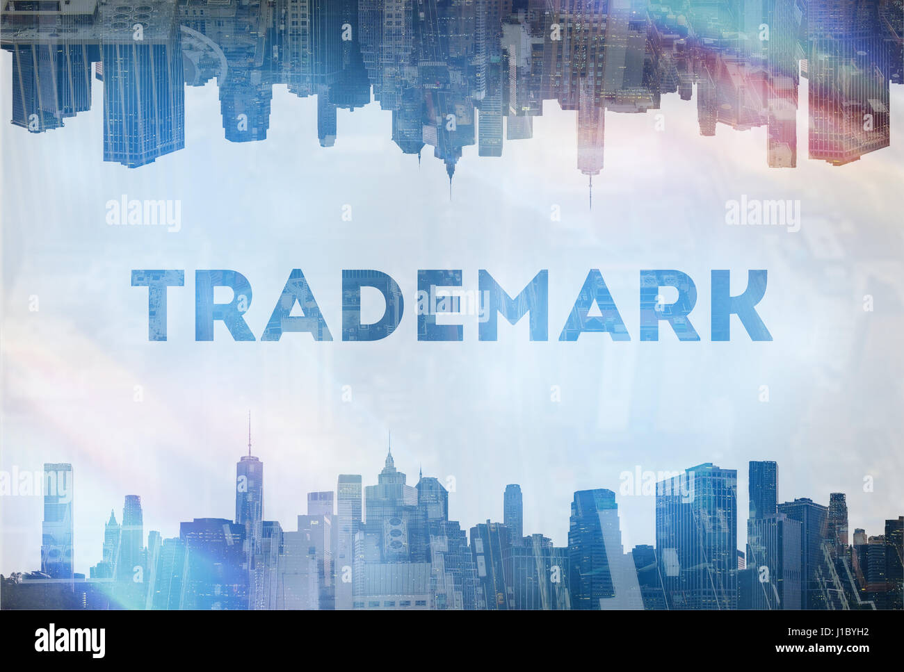 Trademark  concept image Stock Photo