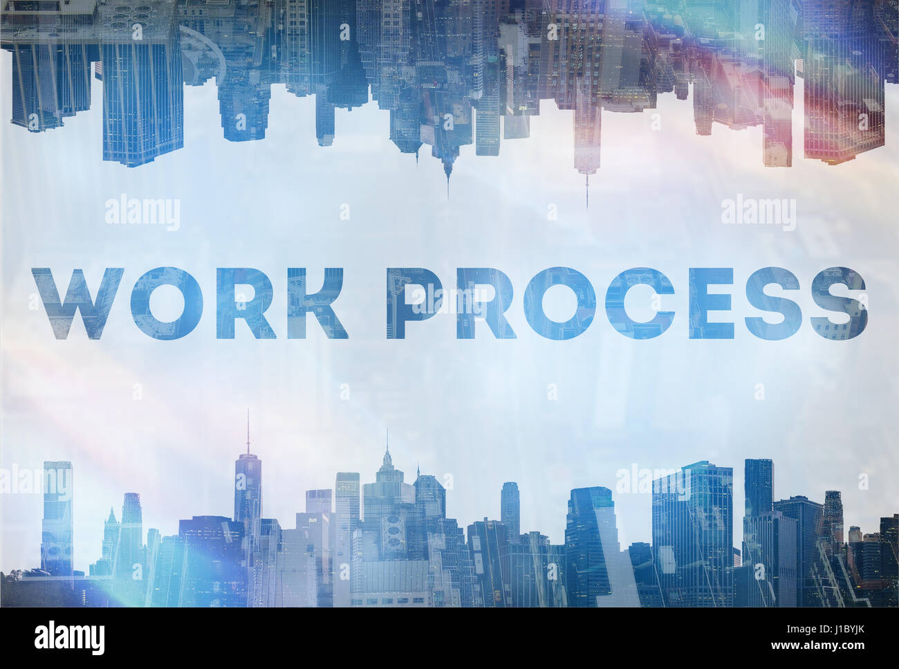 Work process concept image Stock Photo - Alamy