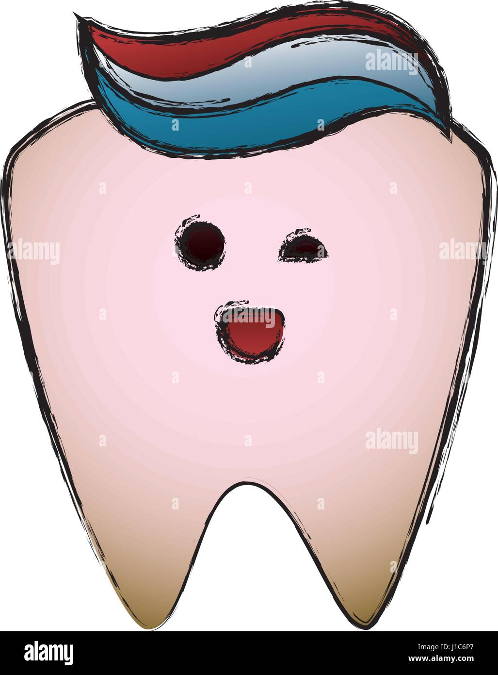Dental care cartoon Stock Vector Image & Art - Alamy