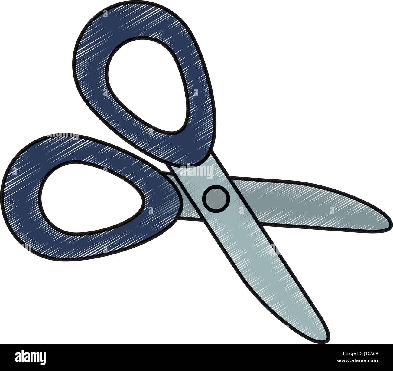 Scissor cut utensil Stock Vector Image & Art Alamy