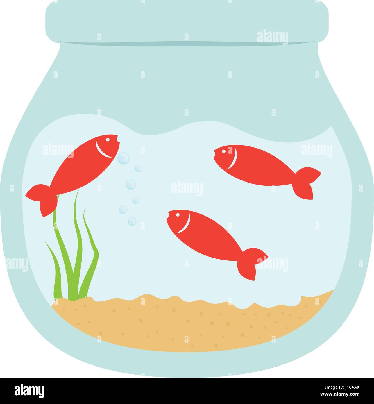 Fishbowl aquarium bowl Stock Vector Image & Art Alamy