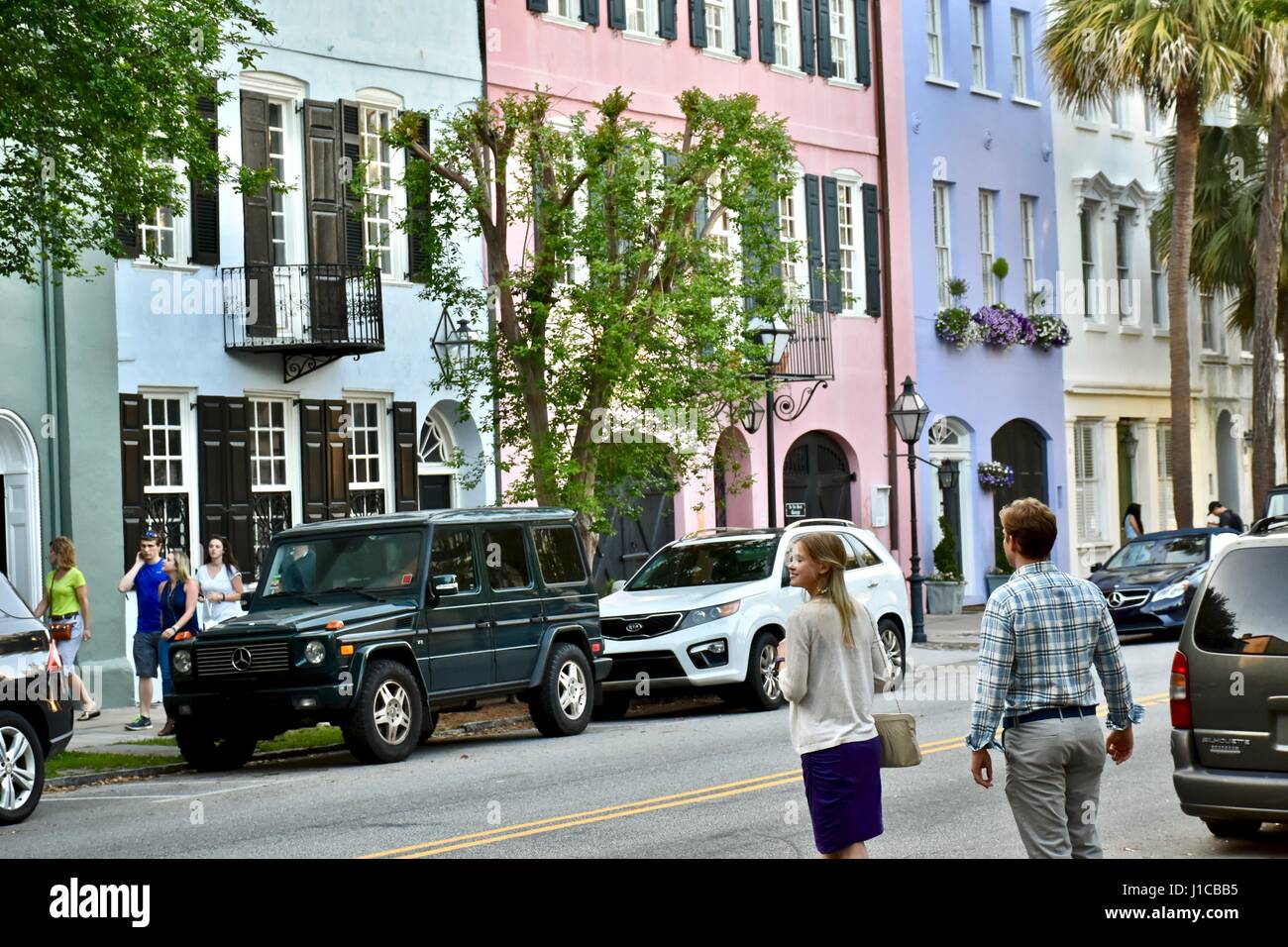 Man and woman couple walking together Stock Photo - Alamy