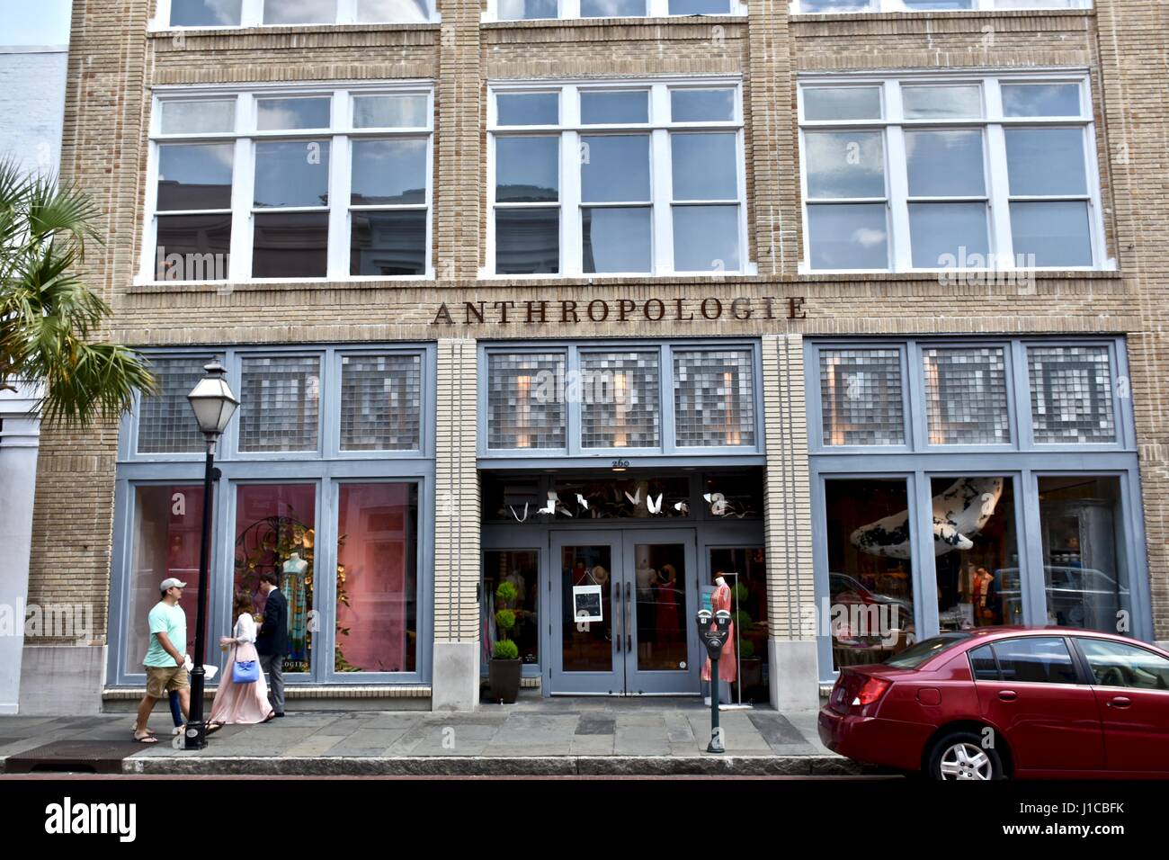Anthropologie store in Charleston, South Carolina Stock Photo Alamy