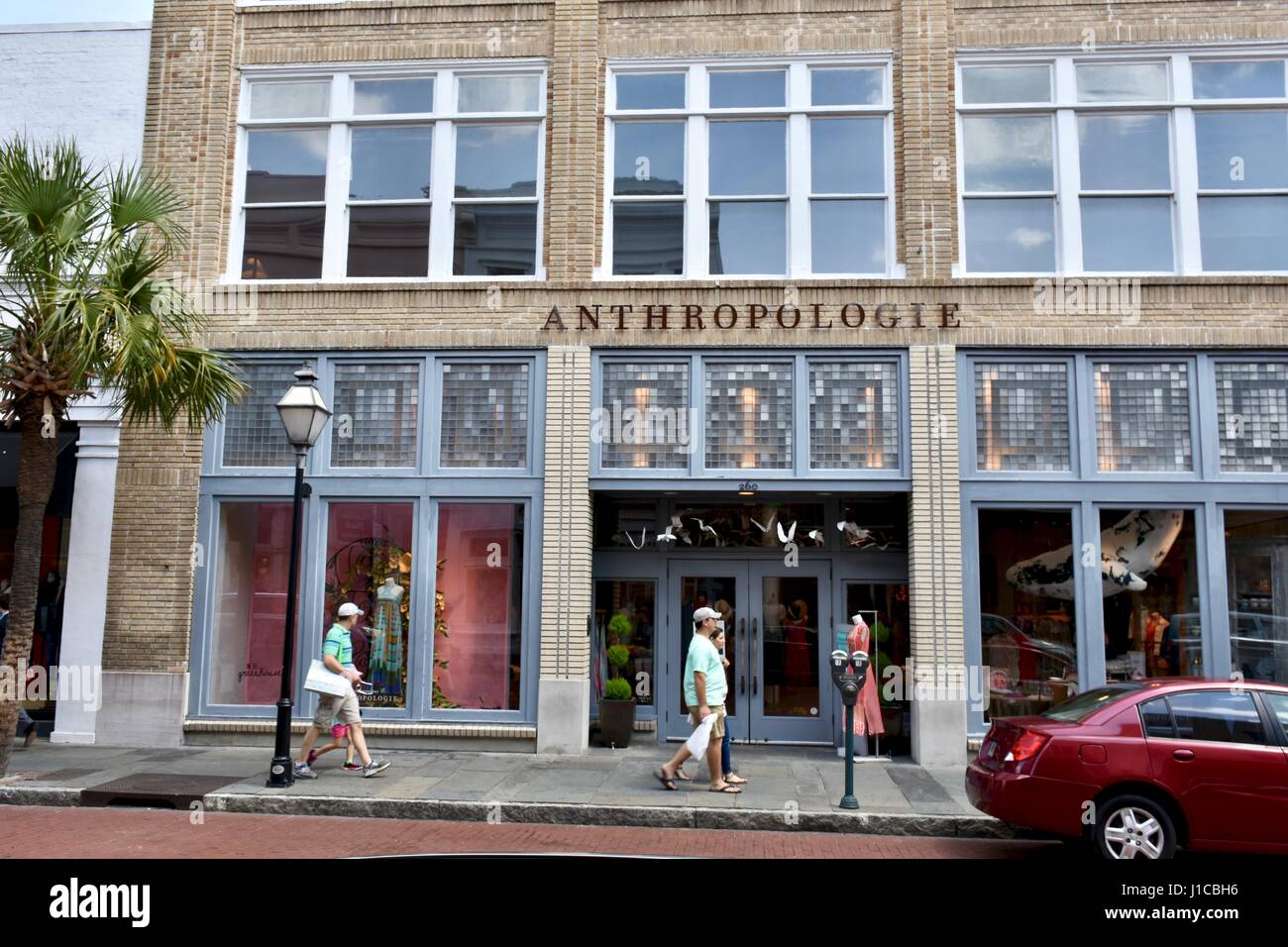 Anthropologie store in Charleston, South Carolina Stock Photo Alamy