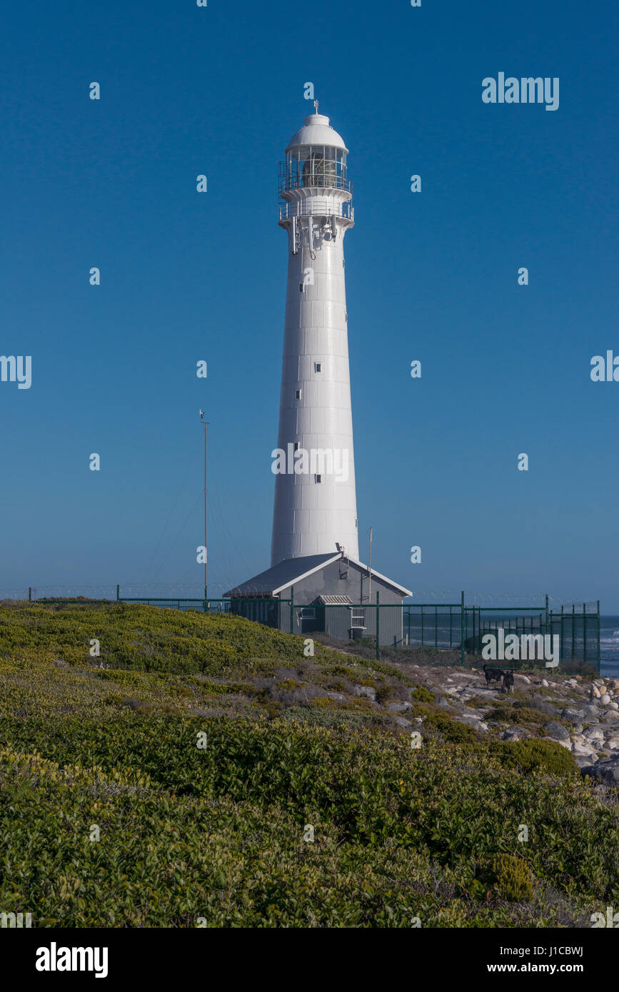 Lighthouse, Slangkop, Table Mountain National Park, Cape Peninsula, South Africa Stock Photo