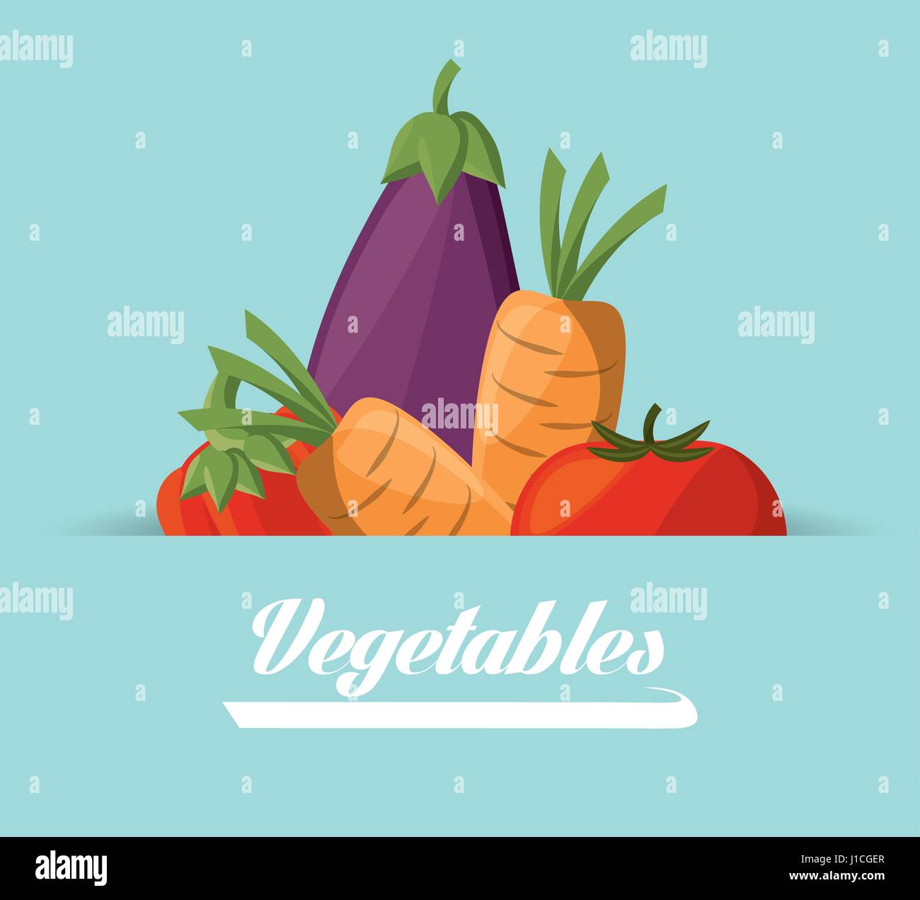 vegetables food healthy image poster Stock Vector Image & Art - Alamy