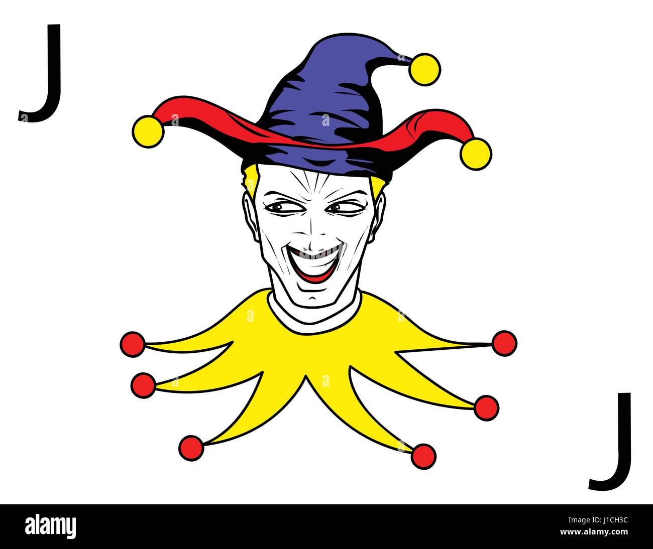 joker playing card Stock Vector Image & Art Alamy