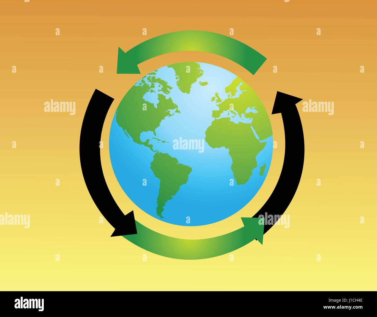 World globe vector illustration Stock Vector Image & Art - Alamy