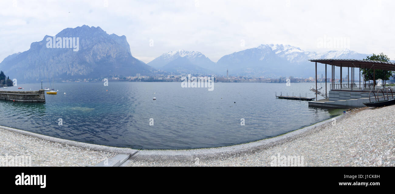 winter in lake como italy