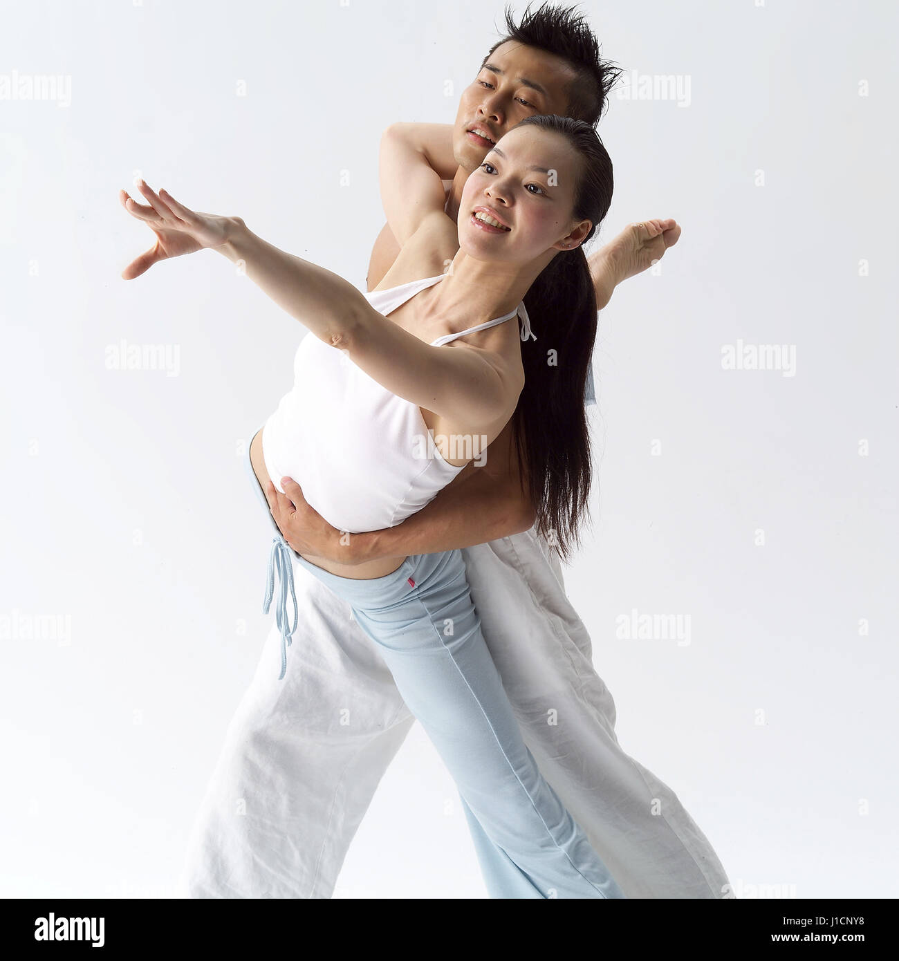 Chinese woman dancing barefoot hi-res stock photography and images - Alamy