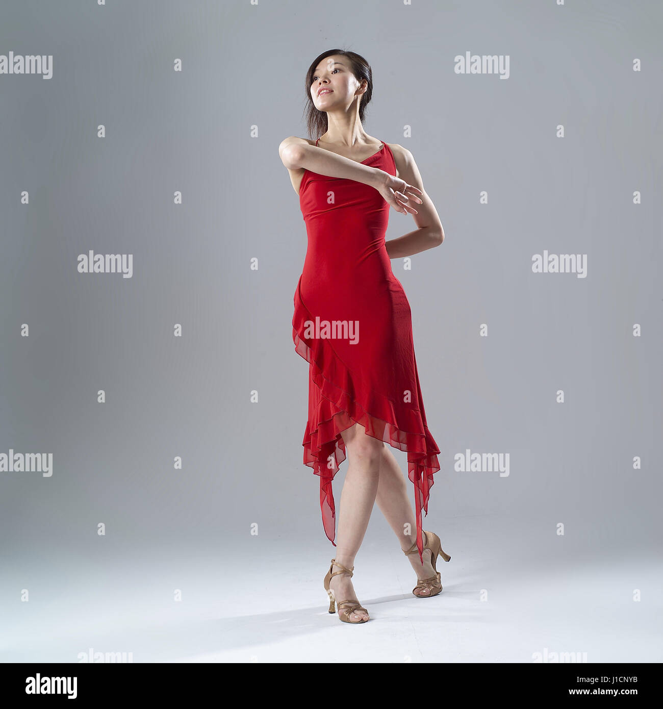 Asian woman ballroom dancing hi-res stock photography and images - Alamy