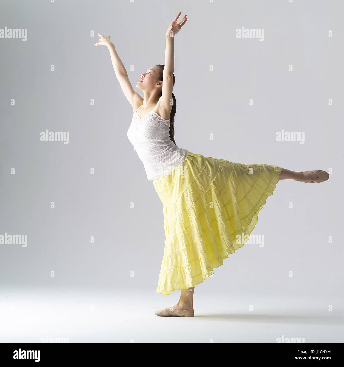 Mature woman dancing ballet in hi-res stock photography and images - Alamy