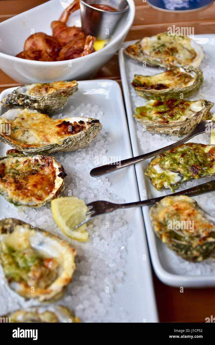 Oyster rockefeller hires stock photography and images Alamy